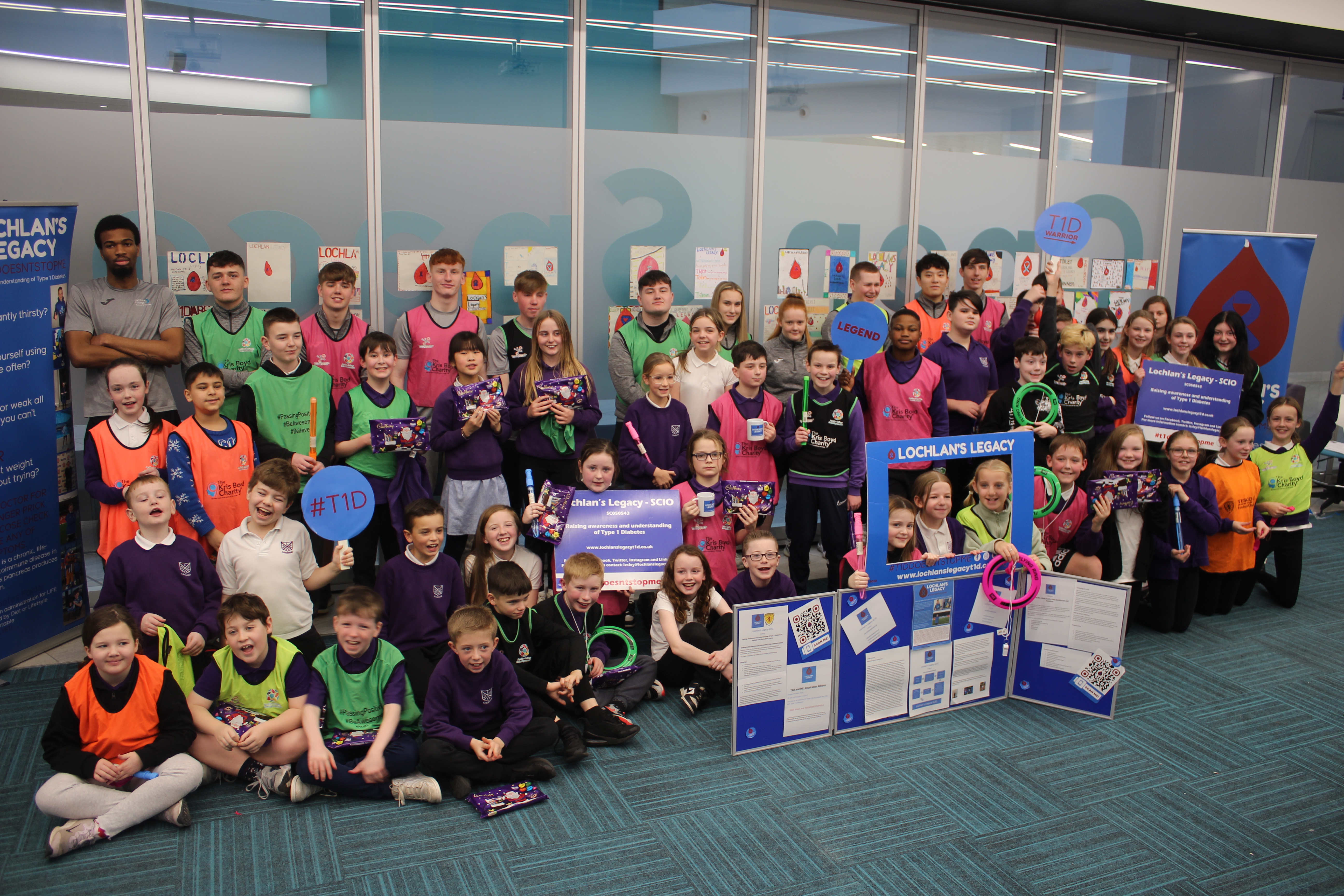   Sport students link up with charity on type 1 diabetes awareness