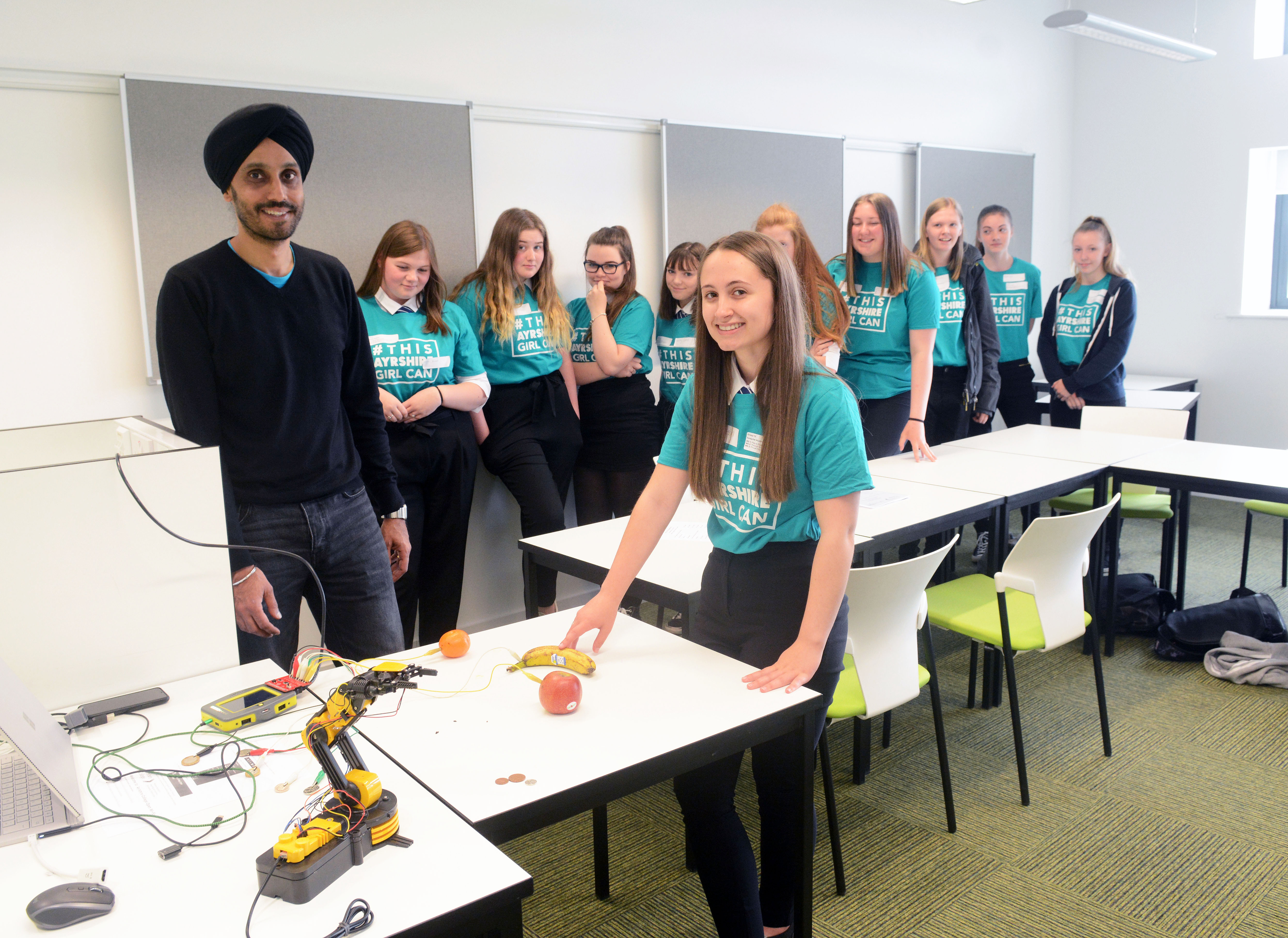 Ayrshire College gets more Girls into Engineering