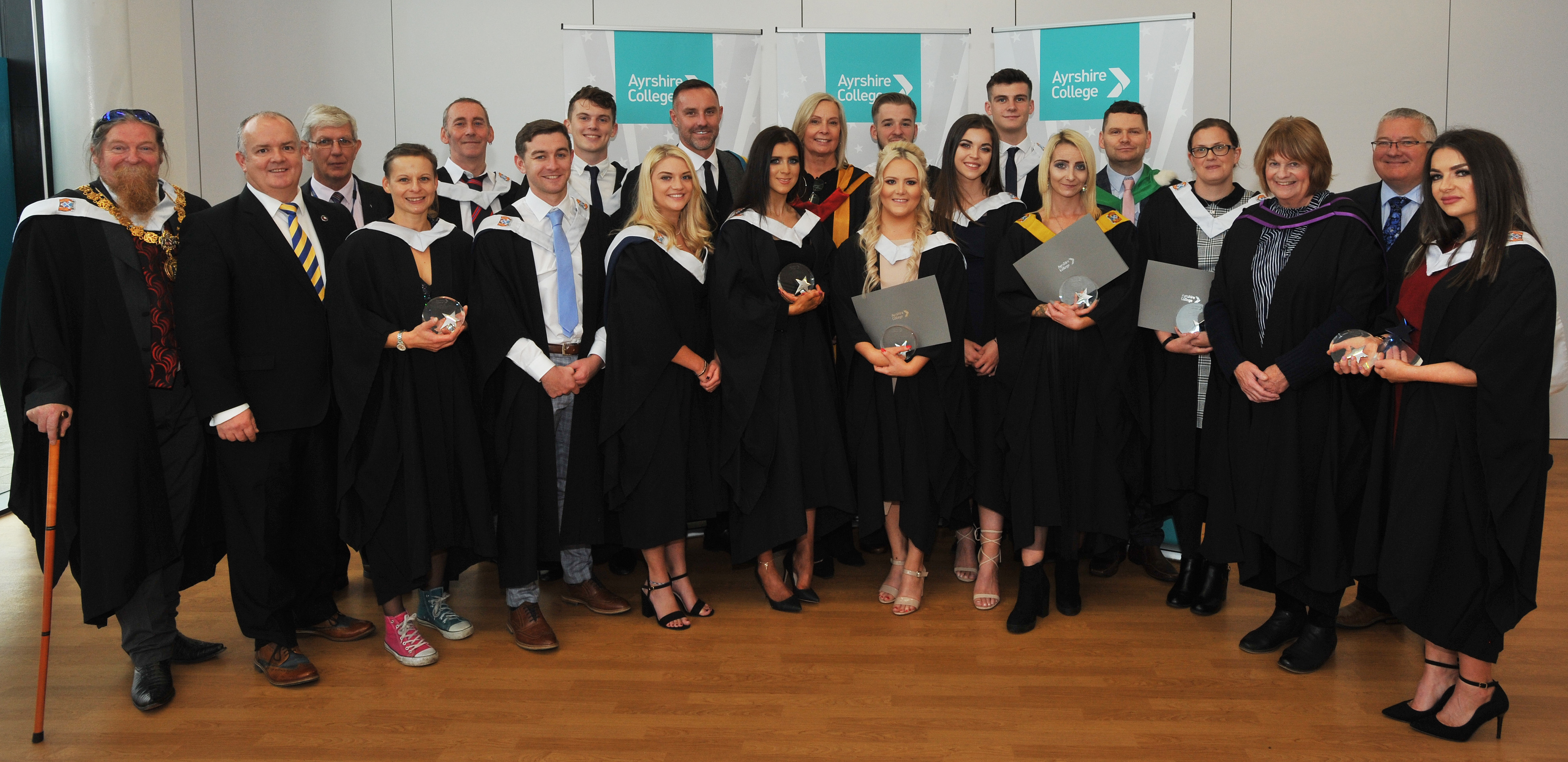 Kilmarnock graduation for college students