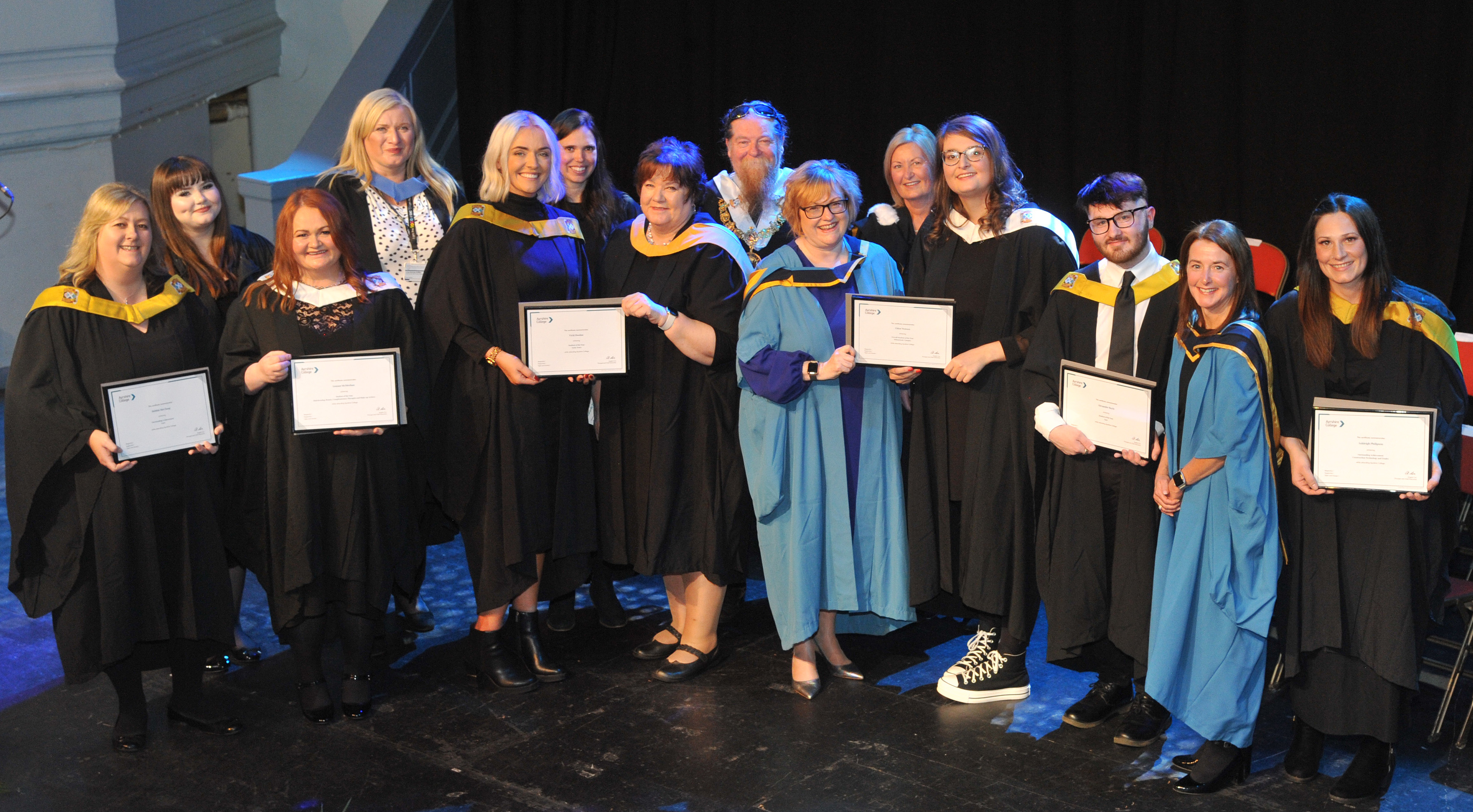 Kilmarnock students graduate from Ayrshire College