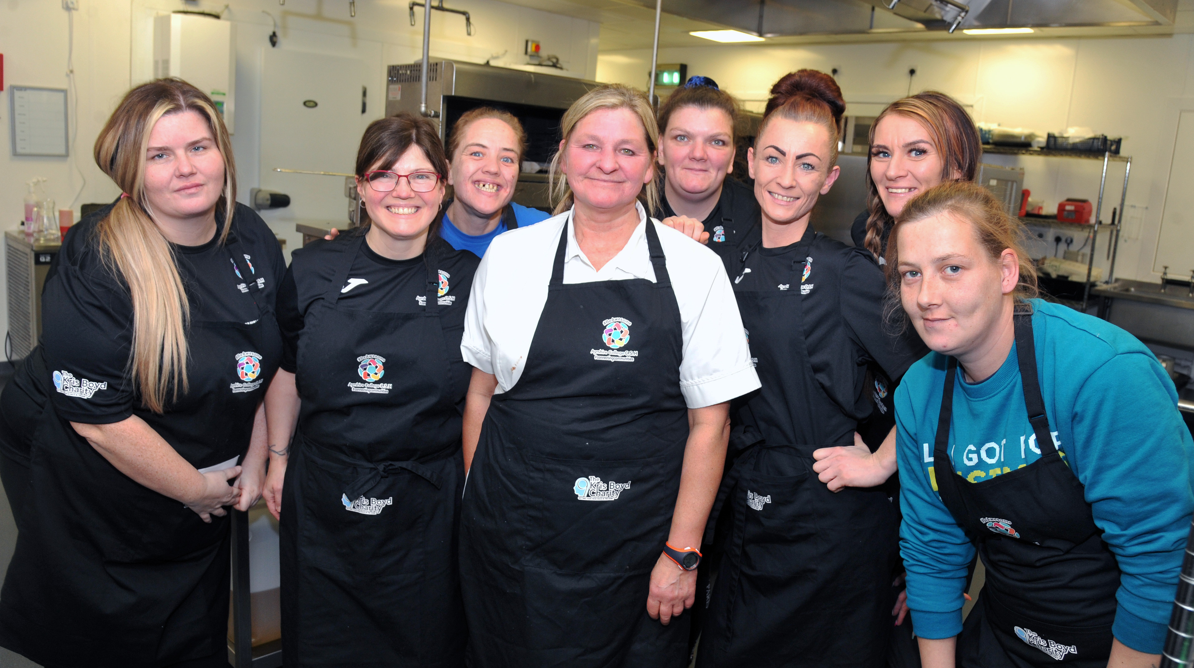 Parents complete Ayrshire College’s BeAwesome Family Food Programme