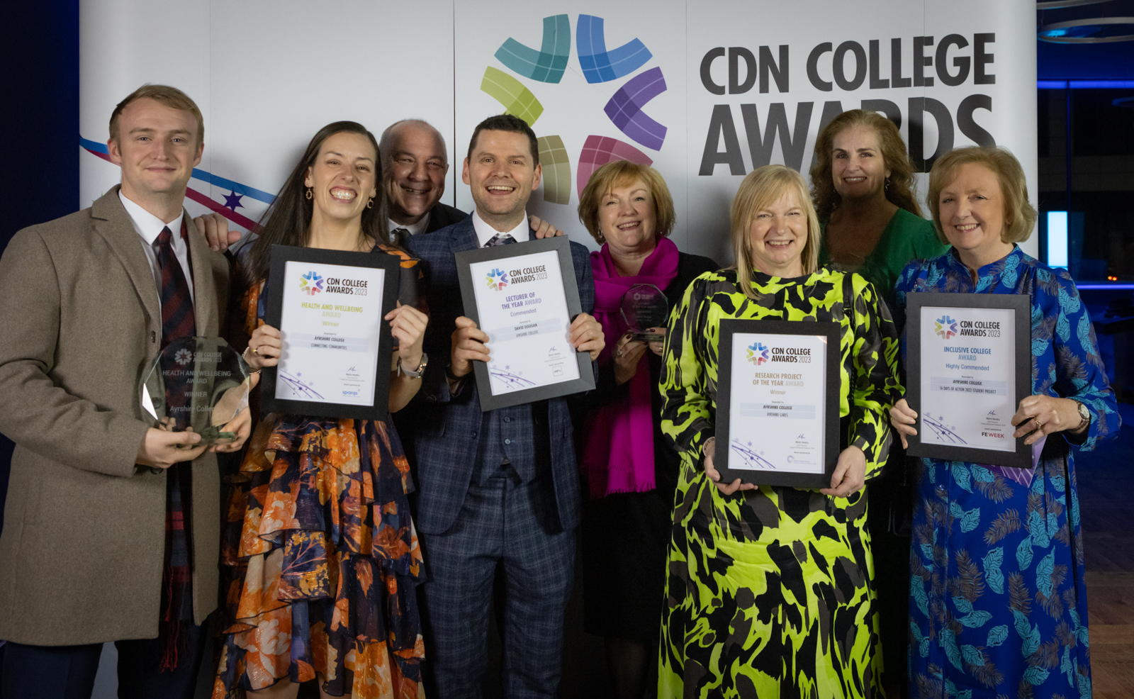 Two wins for Ayrshire College at college awards