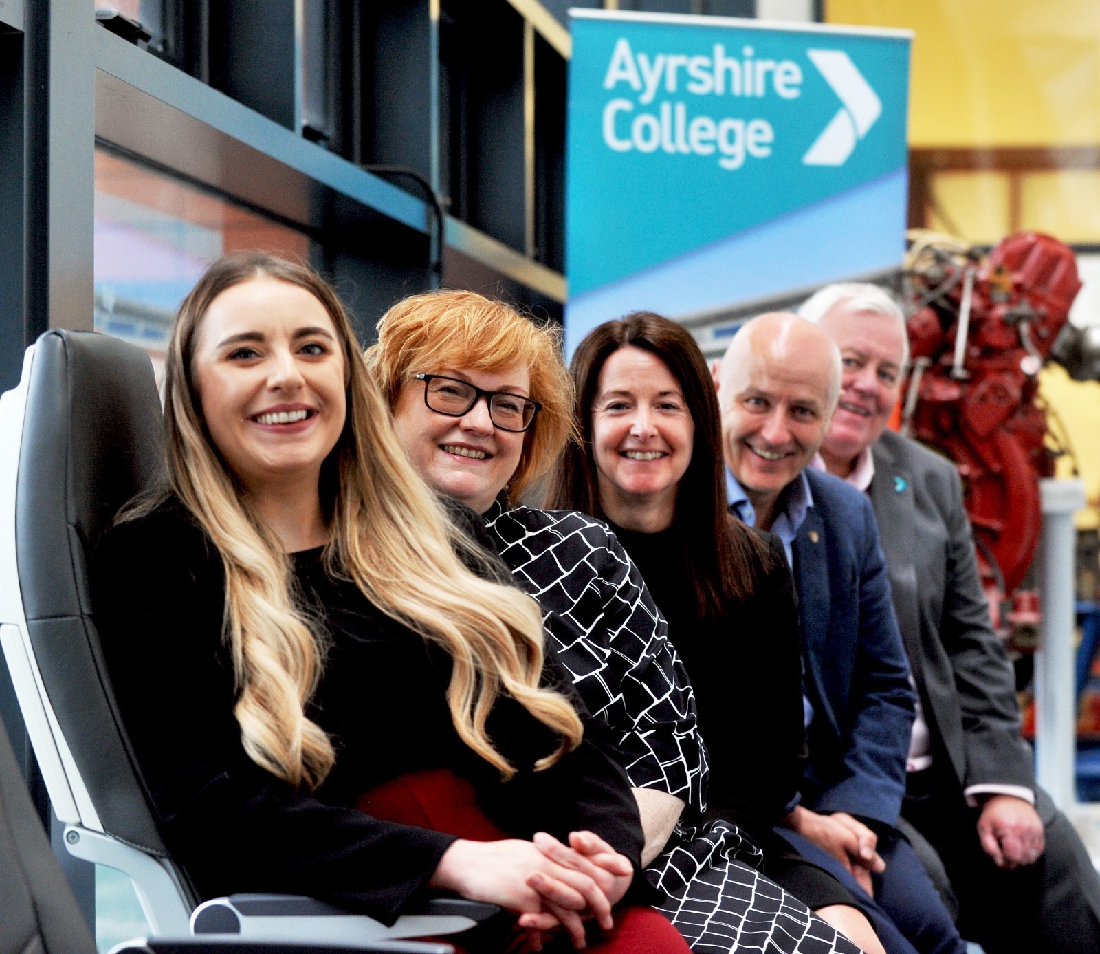 Ayrshire College welcomes   Meghan Gallacher MSP