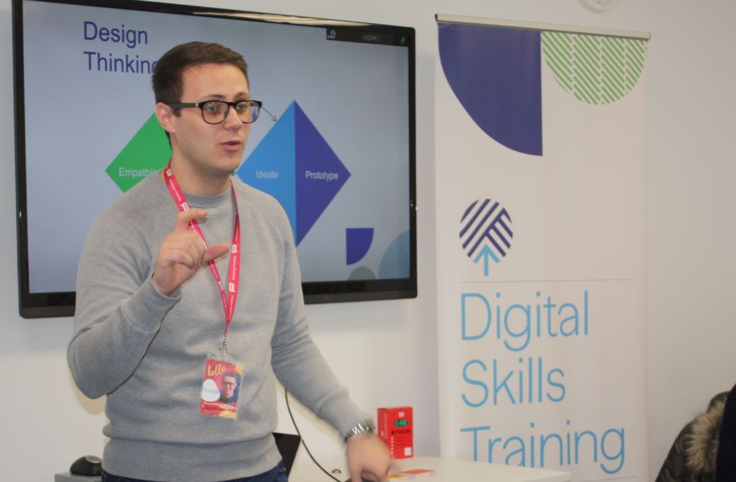 Students experience innovative digital training