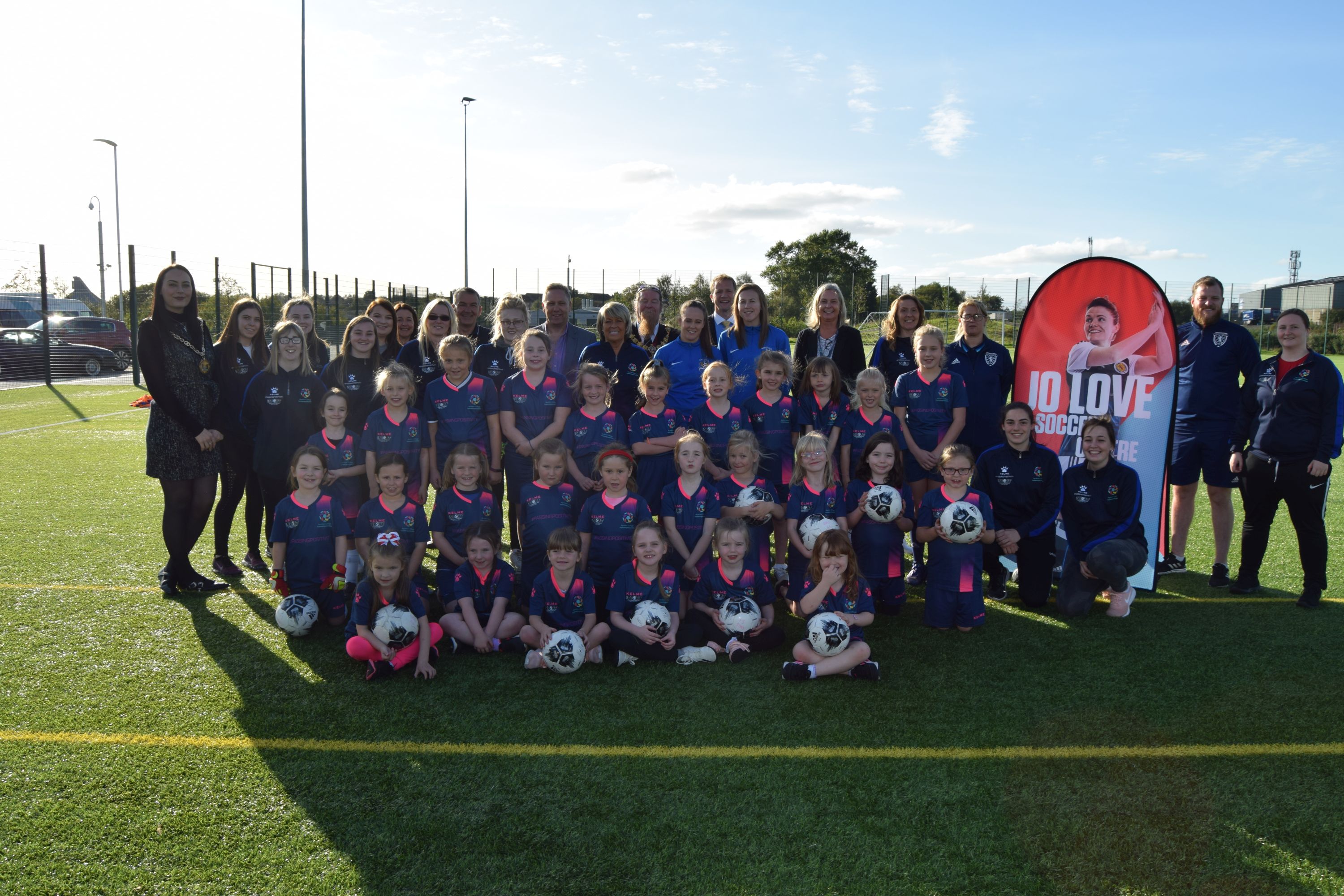 Ayrshire’s Jo Love Soccer Centre turns one