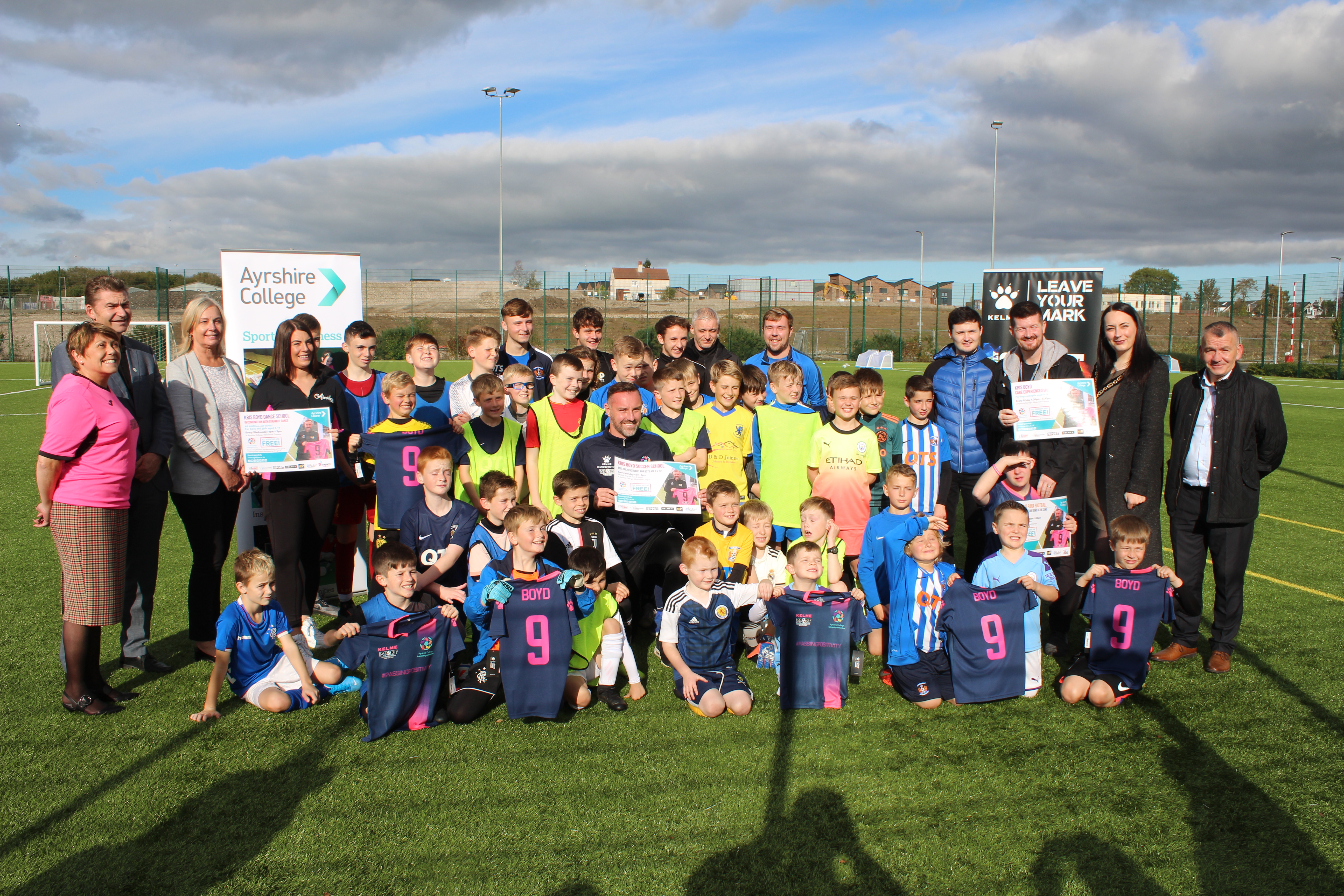 Ayrshire College is Connecting Communities with new sports clubs