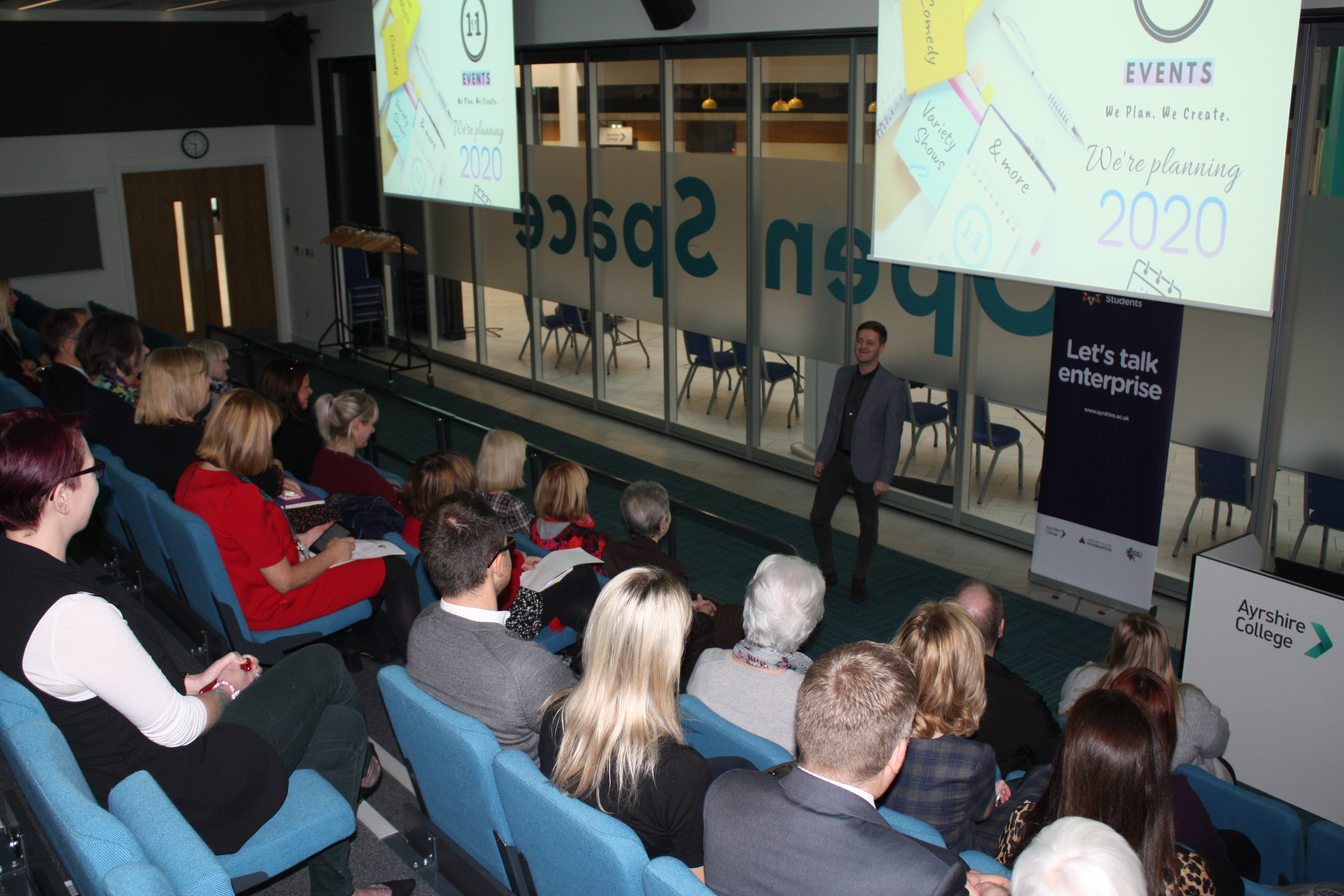 Ayrshire College celebrates the second year of Enterprising students