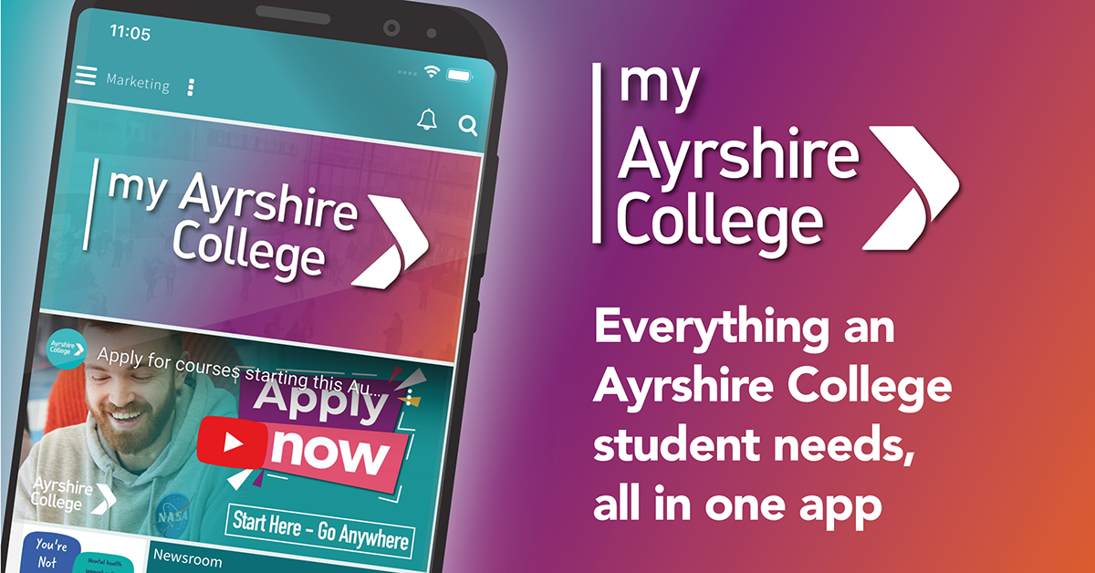 Ayrshire College releases app for students