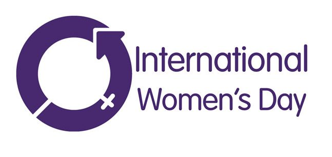 The logo for International Women's Day 2021
