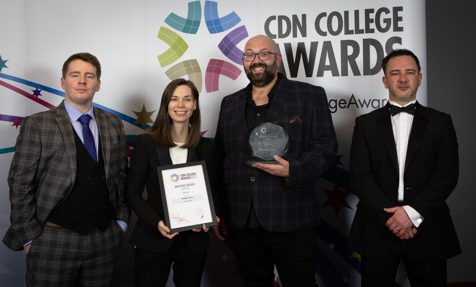 Successful night for Ayrshire College at CDN Awards