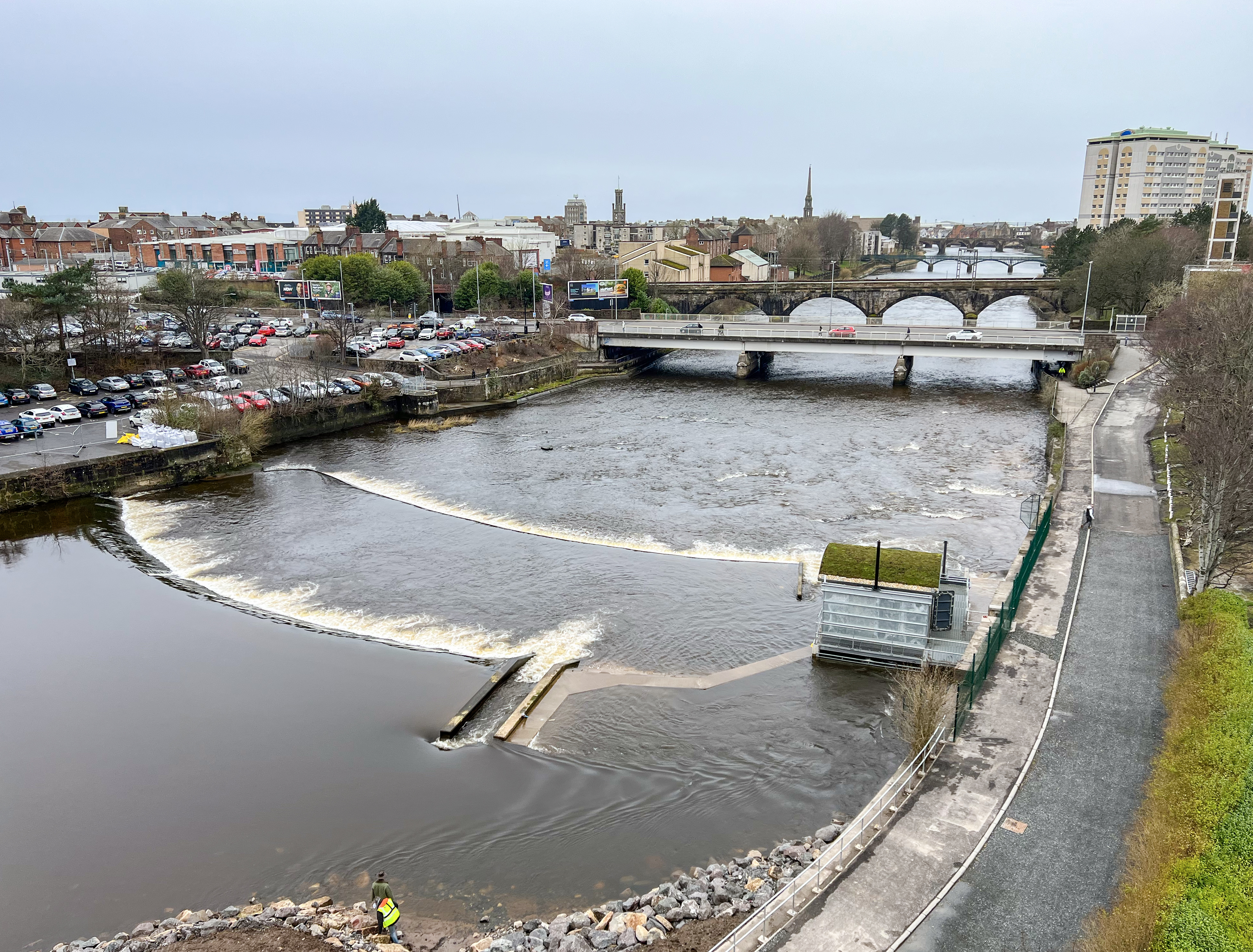 Nethermills Hydro Scheme opens on River Ayr